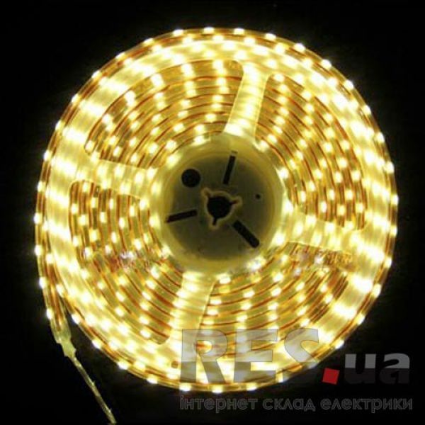 HL540 лента светодиодная smd3528 / 60 IP 65 желтая (12В) HL540 Horoz Киев - изображение 1