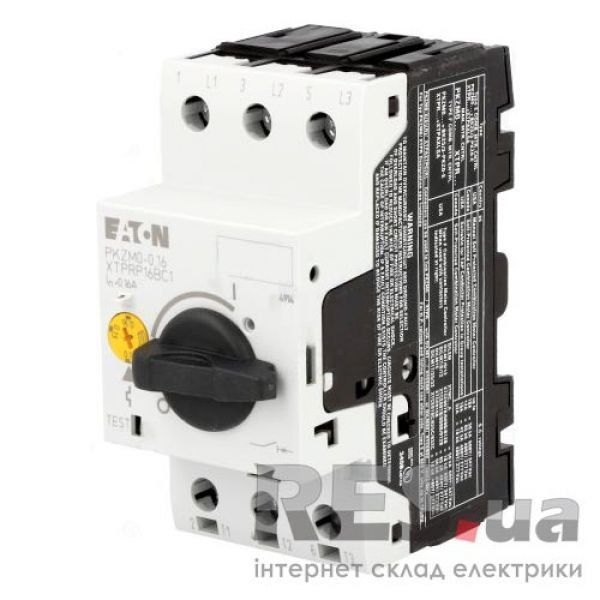 Автомат защиты двигателя PKZM0-0,16 0.16 А 3п. Eaton Киев - изображение 1