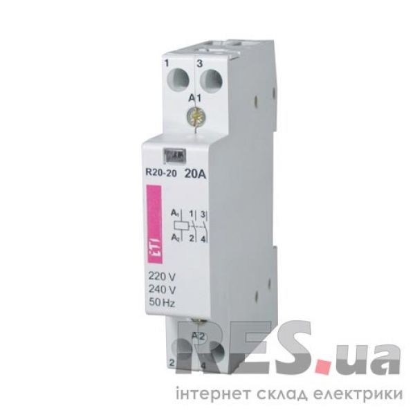 Контактор модульный R20-20 230V ЕТІ Киев - изображение 1