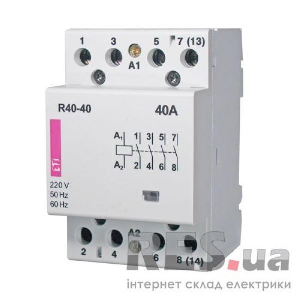 Контактор модульный R40-40 230V ETI Киев - изображение 1