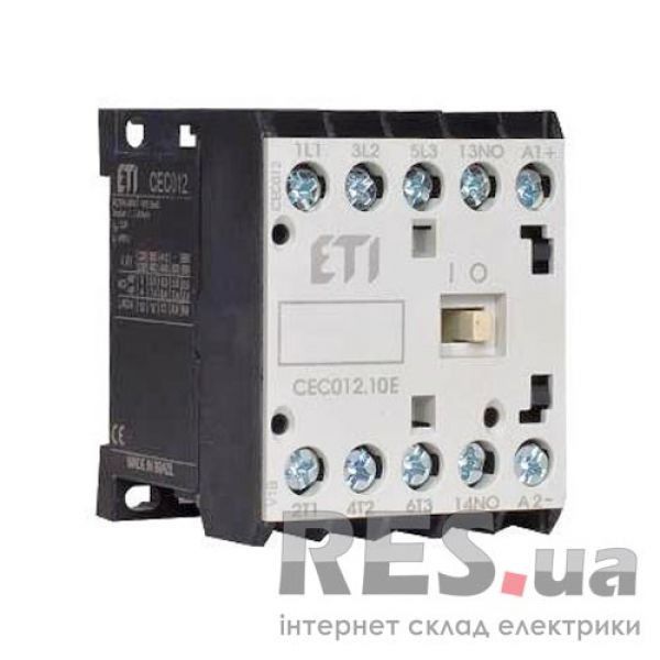 Контактор миниатюрный CEC 12.10 230V AC ETI Киев - изображение 1