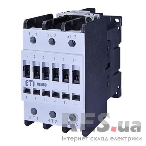 Контактор CEM 50.00 230V AC ЕТI Киев - изображение 1
