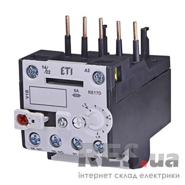 RE 17D-1.8 Реле тепловое 1,2-1,8 А ETI Київ - изображение 1