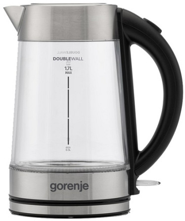 Электрочайник Gorenje K17GDWII 1.7 л серебристый Киев - изображение 1