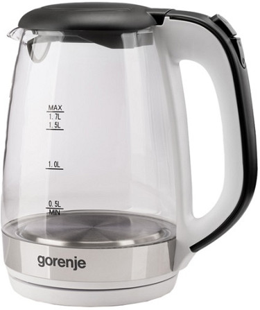 Электрочайник Gorenje K17GXG 1.7 л серебристый Киев - изображение 1