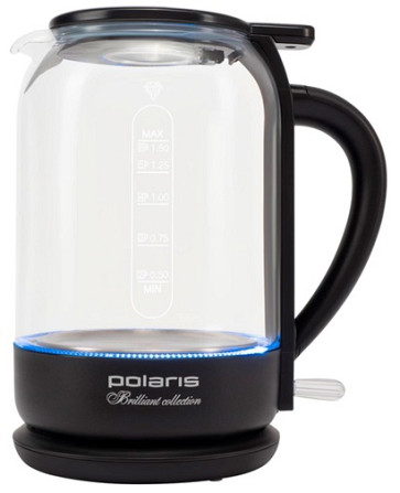 Электрочайник Polaris Water Way Pro Black PWK 17103CGL 1.5 л черный Киев - изображение 1