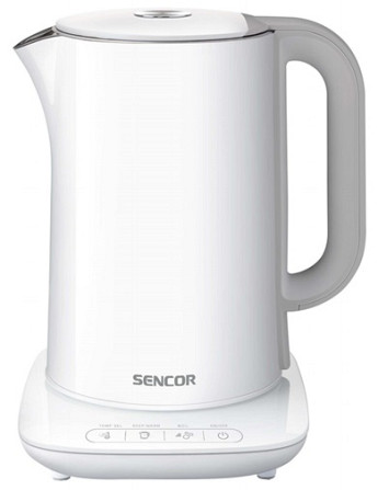 Электрочайник Sencor SWK 1591WH 1.5 л белый Киев - изображение 1