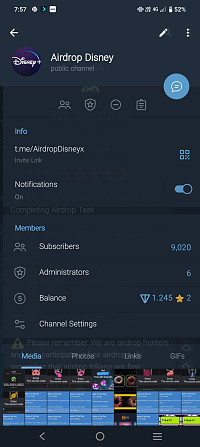 Телеграм-канал Airdrop Disneyx Киев - изображение 1