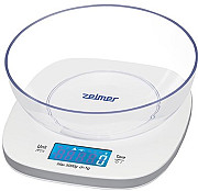 Весы кухонные ZELMER ZKS1450 5 кг белые Киев