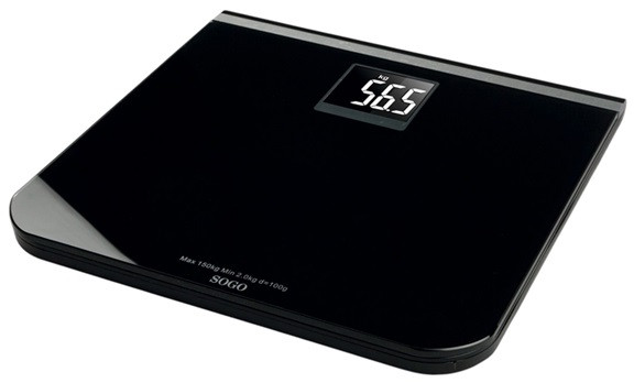 Весы напольные SOGO SS-3975 150 кг черные Киев - изображение 1