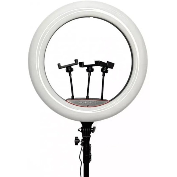 DM Лампа Кільцева LED 45 cm 18" 256 Lights Touch Switch Adapter LJJ-45 (Код товару:41072) Харьков - изображение 1