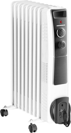 Обогреватель масляный HEINNER HOH-Y09WB 2000 Вт белый Киев - изображение 1