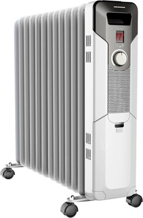 Обогреватель масляный HEINNER HOH-Y13S 2500 Вт белый Киев - изображение 1