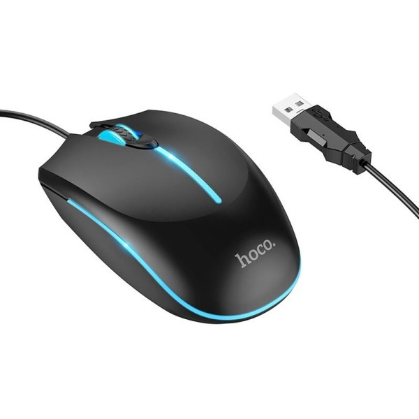 Мишка Hoco GM37 Wonderful gaming Black (Код товару:41003) Харьков - изображение 1