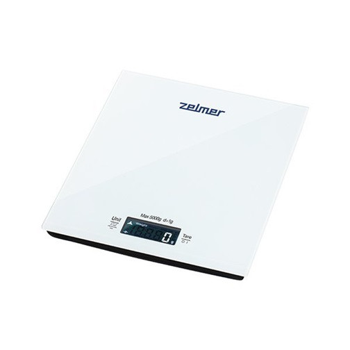 Весы кухонные ZELMER ZKS1100W 5 кг белые Київ - изображение 1