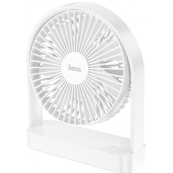 Вентилятор портативний Hoco HX65 Ultra-thin Desktop Fan White (Код товару:41001) Харьков - изображение 1