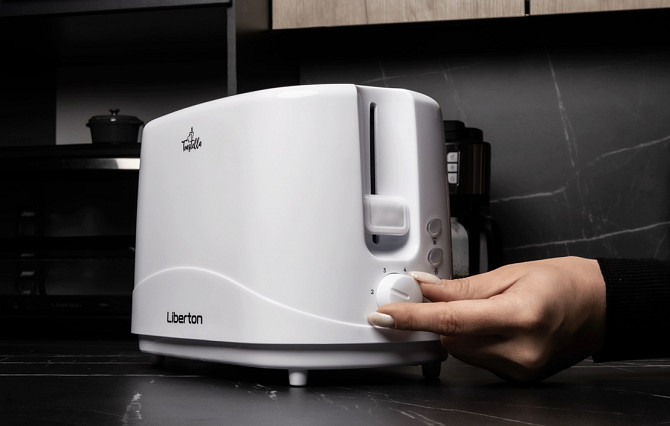 Тостер Liberton LET-5701 750 Вт белый Київ - изображение 1