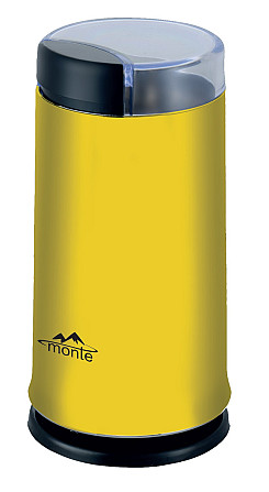 Кофемолка Monte MT-1408 210 Вт желтая Киев - изображение 1