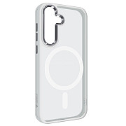 Чохол ArmorStandart Unit MagSafe для Samsung S25 S931 Matte Clear Silver (ARM82261) (Код товару:4118 Харьков