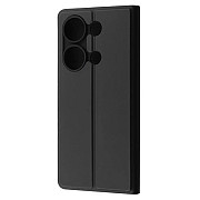 Чохол-книжка WAVE Flap для Xiaomi Redmi Note 13 Pro 4G/Note 14S 4G/Poco M6 Pro 4G Black (Код товару: Харьков