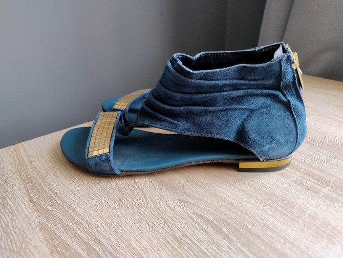 Замшеві босоніжки Smh Shoess Верхнеднепровск - изображение 1