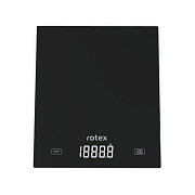 Весы кухонные Rotex RSK15-B 5 кг черные Київ