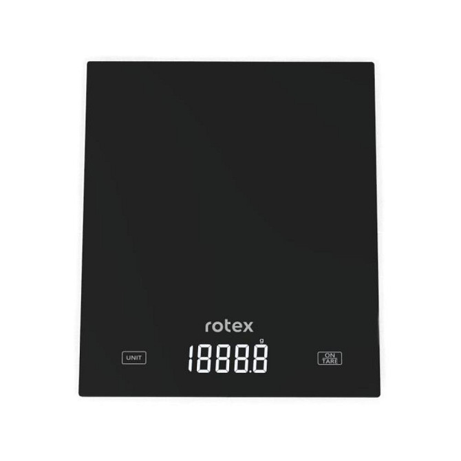 Весы кухонные Rotex RSK15-B 5 кг черные Київ - изображение 1