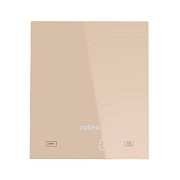 Весы кухонные Rotex RSK15-P 5 кг бежевые Київ