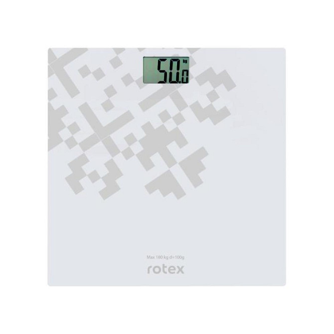 Весы напольные Rotex RSB09-UA 180 кг белые Київ - изображение 1