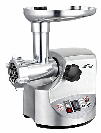 Мясорубка электрическая Monte MT-3150 3100 Вт серебристая Київ - изображение 1