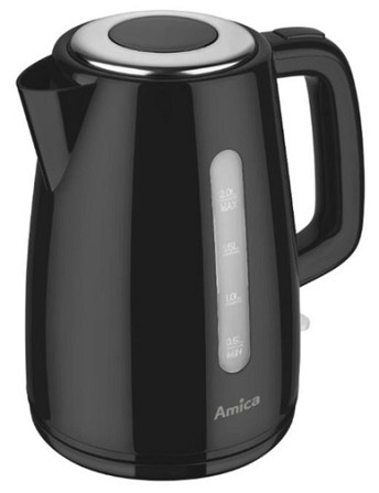 Электрочайник Amica KF 1022 2 л черный Київ - изображение 1
