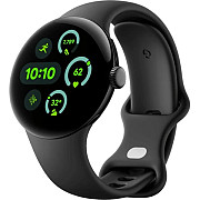 Смарт-годинник Google Pixel Watch 3 41mm Wi-Fi Matte Black Aluminum Case/Obsidian Active Band (Код т Харьков
