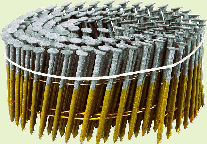 Гвозди барабанные 2,5×50 мм с покрытием M-Fusion (угол 15° Кременчуг - изображение 1