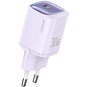 Мережевий зарядний пристрій Usams US-CC251 single USB-C PD3.0 30W 3A Purple (Код товару:41150) Харьков
