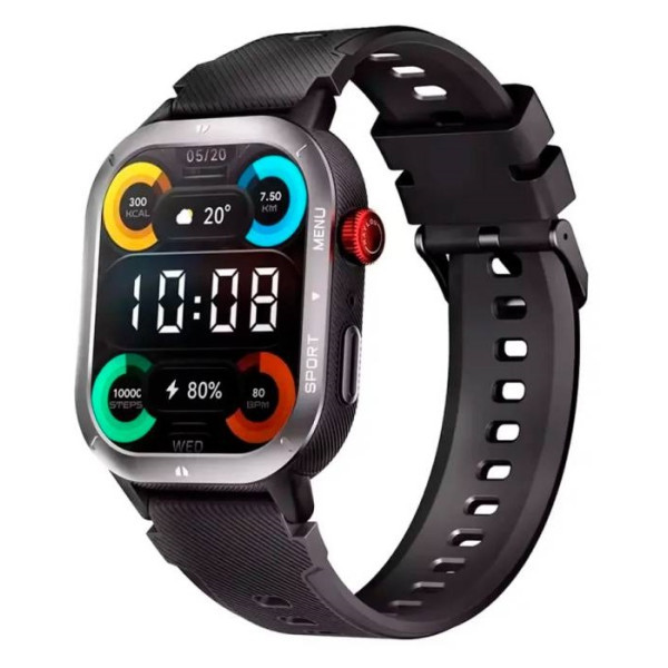 Смарт-годинник Haylou Iron Neo (LS28) Black (Код товару:41269) Харьков - изображение 1