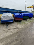 Новий причіп до авто 200х130х40 - модель причепа "Д-200" заводу "Дніпро" Городок