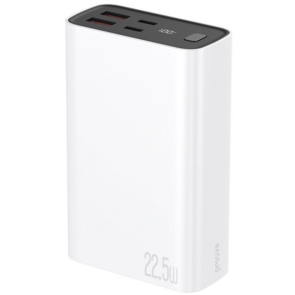 Power Bank Proove Hyper Flux Plus 22.5W 20000mAh White (PBF222120002) (Код товару:41518) Харьков - изображение 1