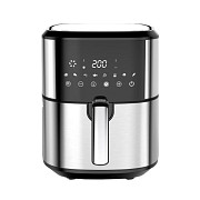 Аэрогриль мультипечь на 2 тэна Rotex Up DownFry ROM-760-XL 2000 Вт серебристая Київ