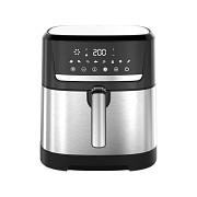 Аэрогриль мультипечь на 2 тэна Rotex Up DownFry ROM-970-XXL 2000 Вт серебристая Київ
