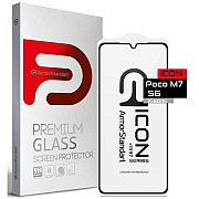 Захисне скло ArmorStandart Icon для Xiaomi Poco M7 5G Black (ARM85173) (Код товару:41594) Харьков