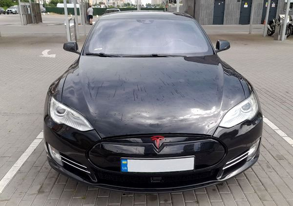 420 Авто на свадьбу Tesla Model S черный с водителем в Киеве Киев - изображение 1
