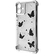 Чохол WAVE Winkie для Samsung Galaxy A06 Silver/Butterfly (Код товару:41503) Харьков