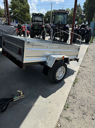 Новий причіп 200х130х40 із оцинкованими бортами заводу "Дніпро"-розміри різні. Бучач - изображение 1