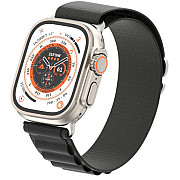Ремінець ArmorStandart Alpina Band для Apple Watch 49/46/45/44/42 (Series 1-3) Black (ARM64977) (Код Харьков