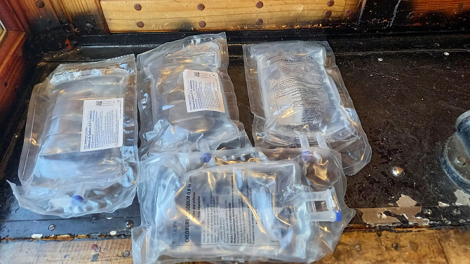 Раствор для инъекций хлорида натрия Лавуазье 0,9,пакет для инфузий 500мл Запорожье - изображение 1