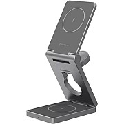 Бездротовий зарядний пристрій Proove Titan Volt 3 in 1 Gray (WSTV15000003) (Код товару:41685) Харьков