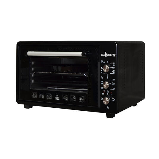 Электропечь Sea Breeze SB-0701 38 л черная Киев - изображение 1