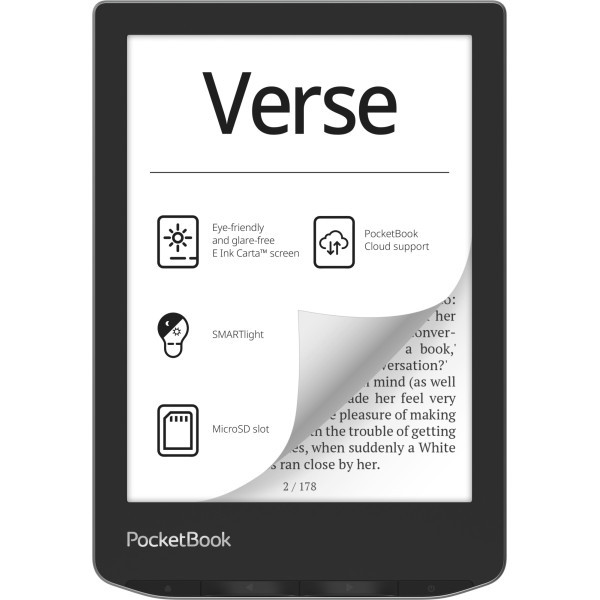 Електронна книга PocketBook 629 Verse Mist Grey (PB629) (Код товару:41483) Харьков - изображение 1
