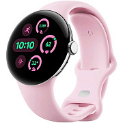 Смарт-годинник Google Pixel Watch 3 41mm Wi-Fi Polished Silver Aluminum Case/Rose Quartz Active Band Харьков