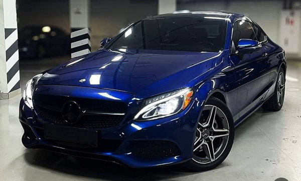 433 Авто без водителя Mercedes Benz С300 синий на прокат Київ - изображение 1